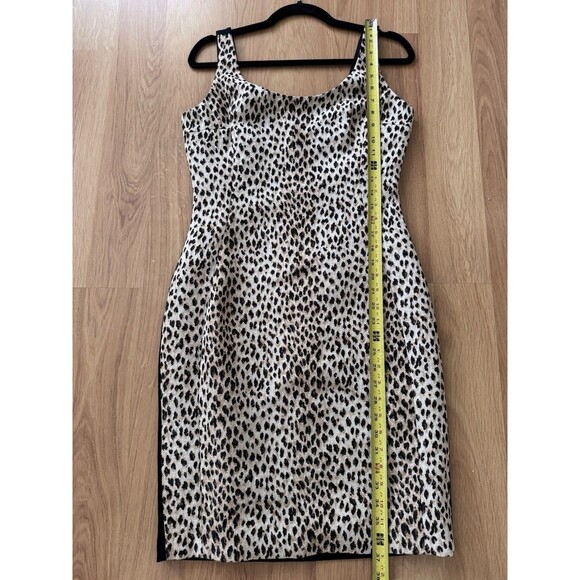Diane von Furstenberg Arianna Cheetah Animal Print Dress Women’s‎ Size 10 - Picture 8 of 11